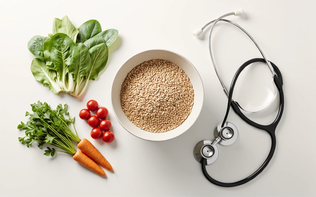 Professional nutrition workspace